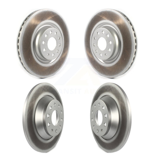 [Avant + Arrière] Kit de disque (revêtu) de frein pour Volkswagen Tiguan Jetta KG-101279