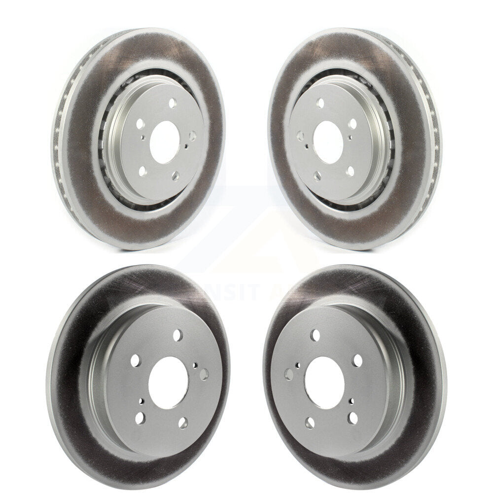 [Avant + Arrière] Kit de disque (revêtu) de frein pour Toyota Camry Avalon TRD KG-101282