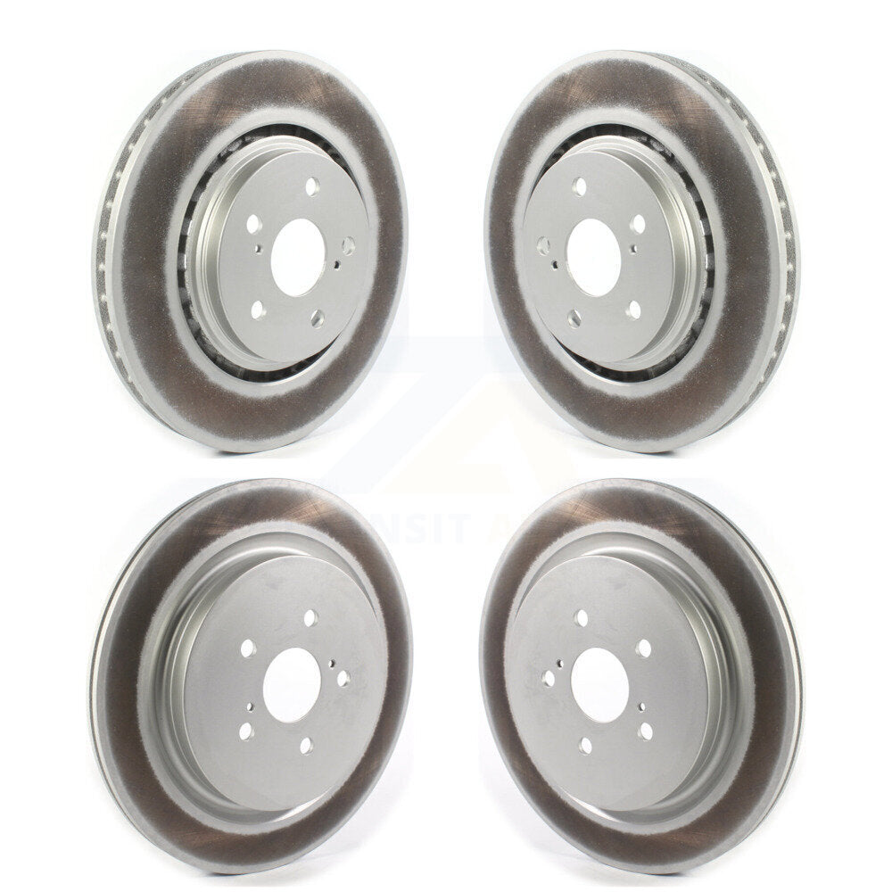 [Avant + Arrière] Kit de disque (revêtu) de frein pour Lexus RX350 RX450h RX350L RX450hL KG-101283
