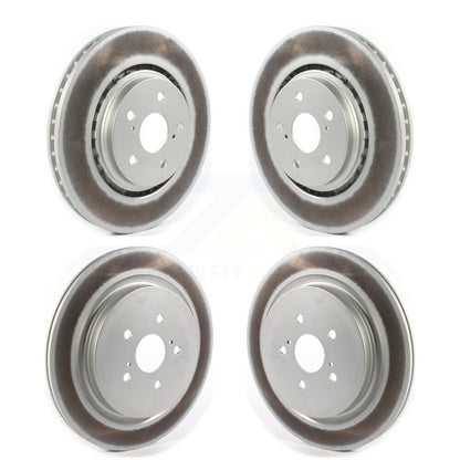 [Avant + Arrière] Kit de disque (revêtu) de frein pour Lexus RX350 RX450h RX350L RX450hL KG-101283