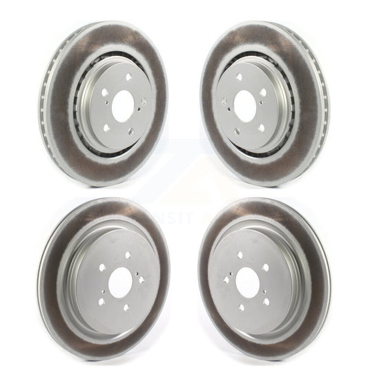 [Avant + Arrière] Kit de disque (revêtu) de frein pour Lexus RX350 RX450h RX350L RX450hL KG-101283