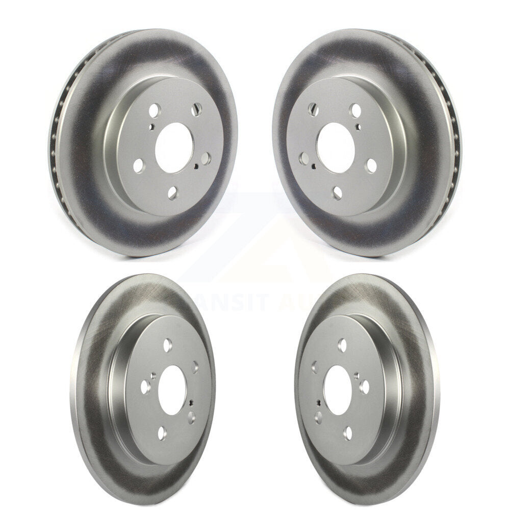 [Avant + Arrière] Kit de disque (revêtu) de frein pour Toyota Prius Corolla Prime AWD-e KG-101286