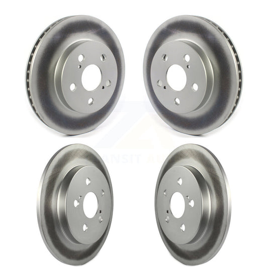 [Avant + Arrière] Kit de disque (revêtu) de frein pour Toyota Prius Corolla Prime AWD-e KG-101286