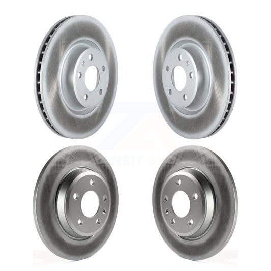 [Avant + Arrière] Kit de disque (revêtu) de frein pour Audi A4 Quattro KG-101289