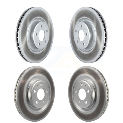 [Avant + Arrière] Kit de disque (revêtu) de frein pour Audi Q5 A5 Quattro A4 A6 Sportback allroad KG-101290