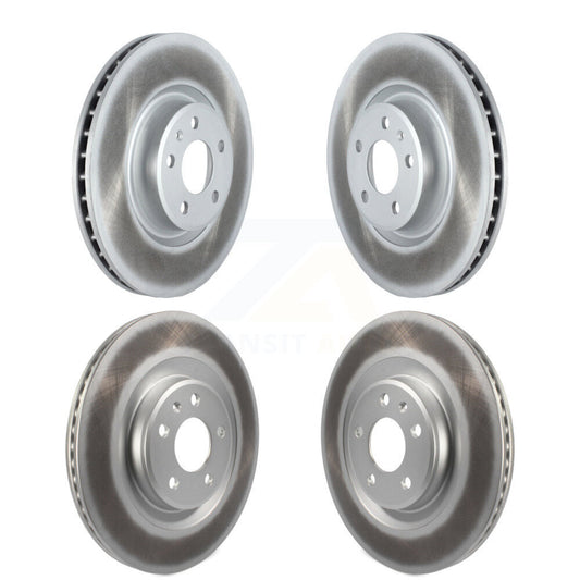 [Avant + Arrière] Kit de disque (revêtu) de frein pour Audi Q5 A5 Quattro A4 A6 Sportback allroad KG-101290