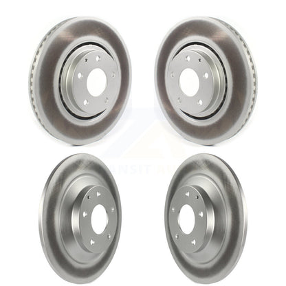 [Avant + Arrière] Kit de disque (revêtu) de frein pour 2019-2022 Mazda CX-5 Turbocharged KG-101293