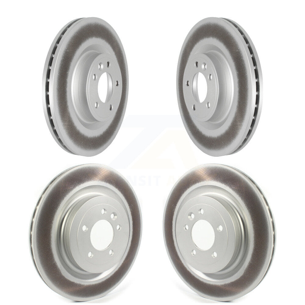 [Avant + Arrière] Kit de disque (revêtu) de frein pour Land Rover Range Sport avec 363mm Diameter Rotor KG-101300