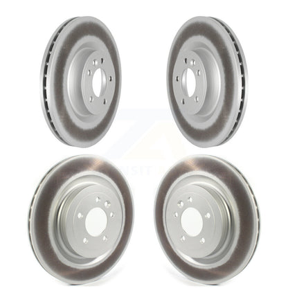 [Avant + Arrière] Kit de disque (revêtu) de frein pour Land Rover Range Sport avec 363mm Diameter Rotor KG-101300