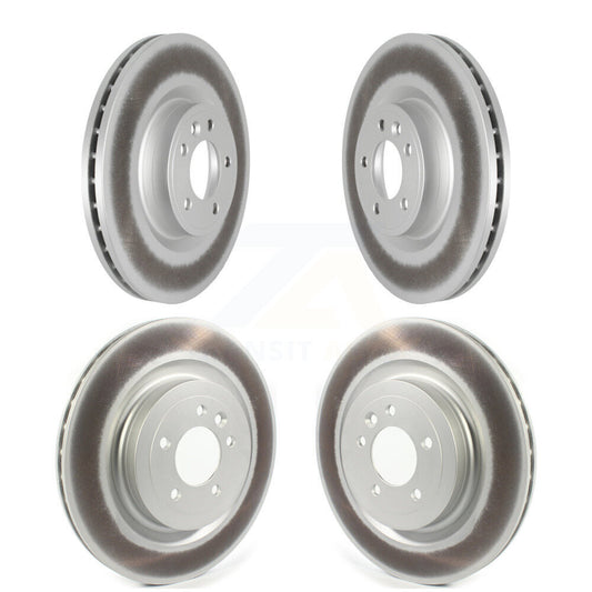 [Avant + Arrière] Kit de disque (revêtu) de frein pour Land Rover Range Sport avec 363mm Diameter Rotor KG-101300