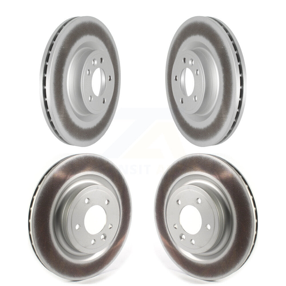 [Avant + Arrière] Kit de disque (revêtu) de frein pour Land Rover Range Sport Discovery KG-101301