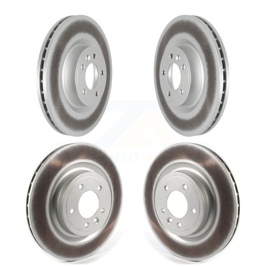 [Avant + Arrière] Kit de disque (revêtu) de frein pour Land Rover Range Sport Discovery KG-101301