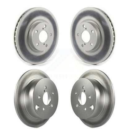 [Avant + Arrière] Kit de disque (revêtu) de frein pour 2017-2021 Subaru Impreza avec 276mm Diameter Rotor KG-101305