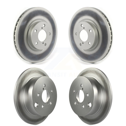 [Avant + Arrière] Kit de disque (revêtu) de frein pour 2017-2021 Subaru Impreza avec 276mm Diameter Rotor KG-101305