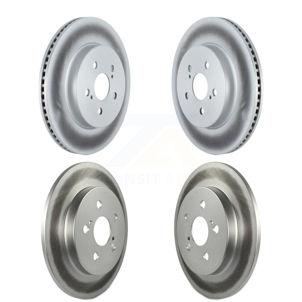 [Avant + Arrière] Kit de disque (revêtu) de frein pour 2020-2022 Toyota Corolla Prius Prime KG-101306
