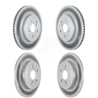 [Avant + Arrière] Kit de disque (revêtu) de frein pour Toyota Corolla KG-101307