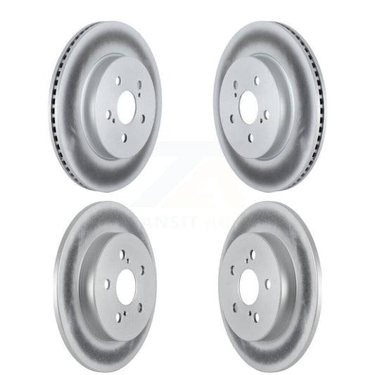 [Avant + Arrière] Kit de disque (revêtu) de frein pour Toyota Corolla KG-101307