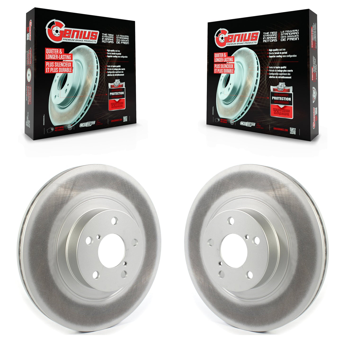 [Avant] Kit de disque (revêtu) de frein pour Subaru Forester Outback Impreza Legacy XV Crosstrek Scion FR-S BRZ Toyota 86 Baja GR86 KG-101321