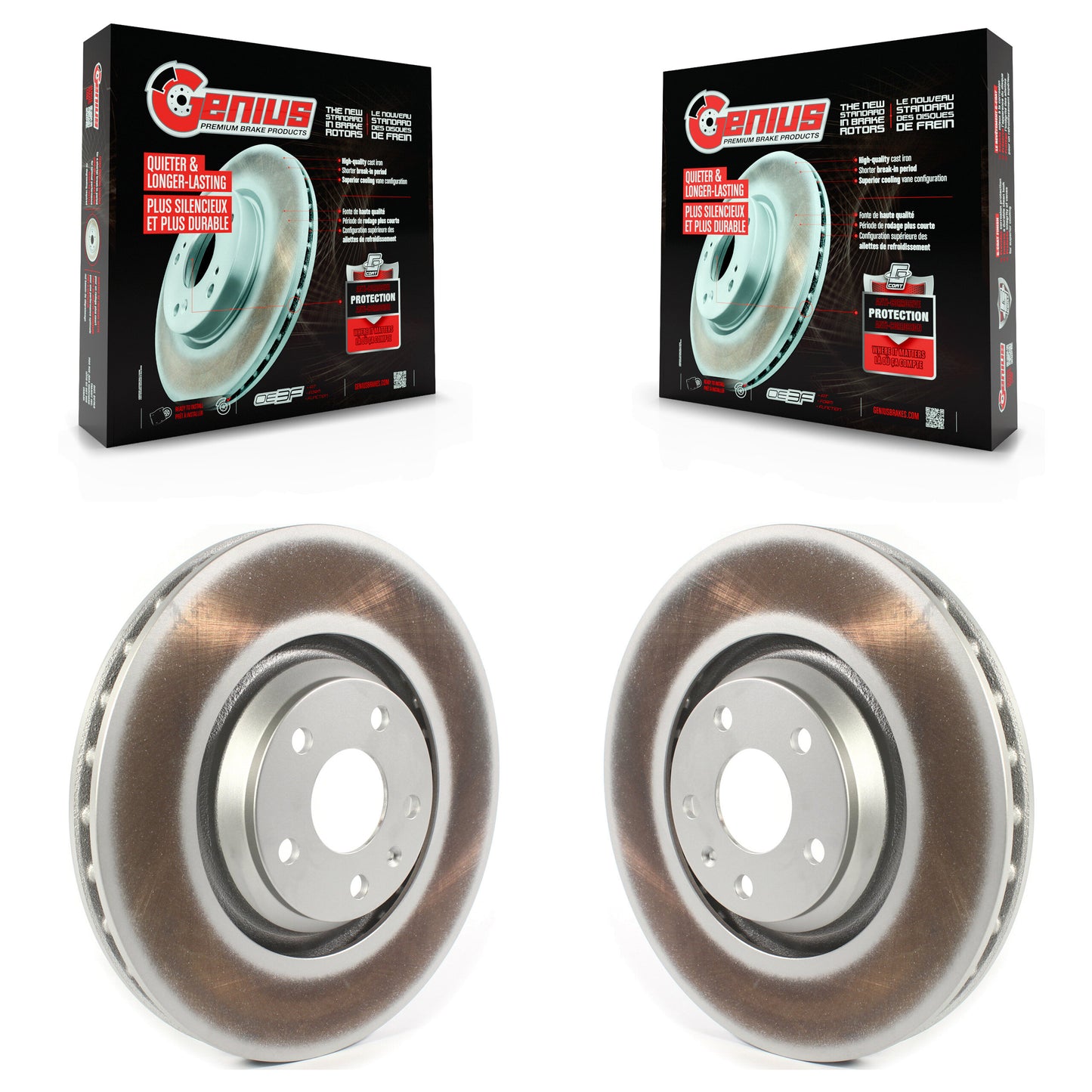 [Avant] Kit de disque (revêtu) de frein pour Audi TT Quattro TTS KG-101324