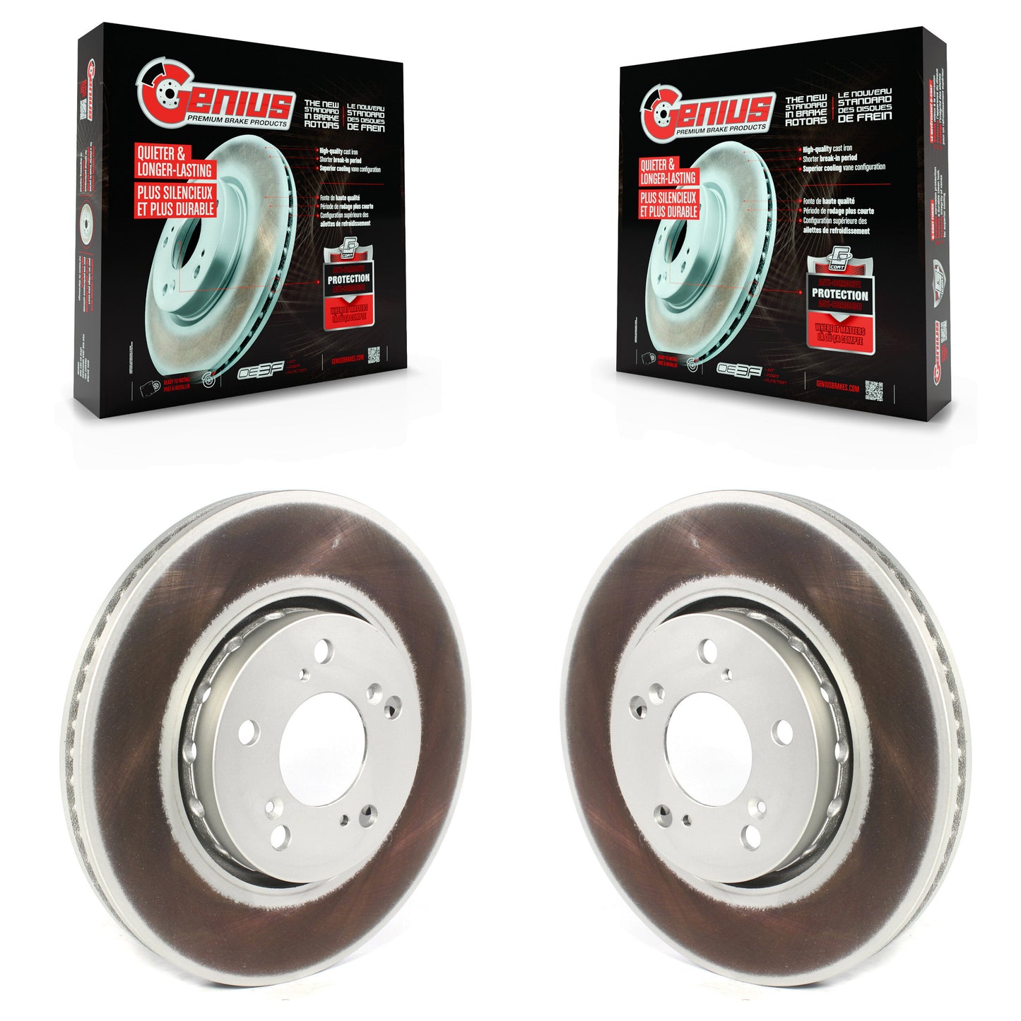 [Avant] Kit de disque (revêtu) de frein pour Acura RLX KG-101327