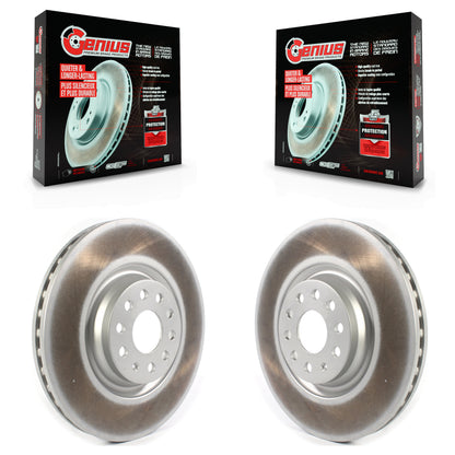 [Avant] Kit de disque (revêtu) de frein pour Volkswagen Tiguan Jetta GTI Audi Golf R S3 Q3 A3 Arteon Quattro KG-101328