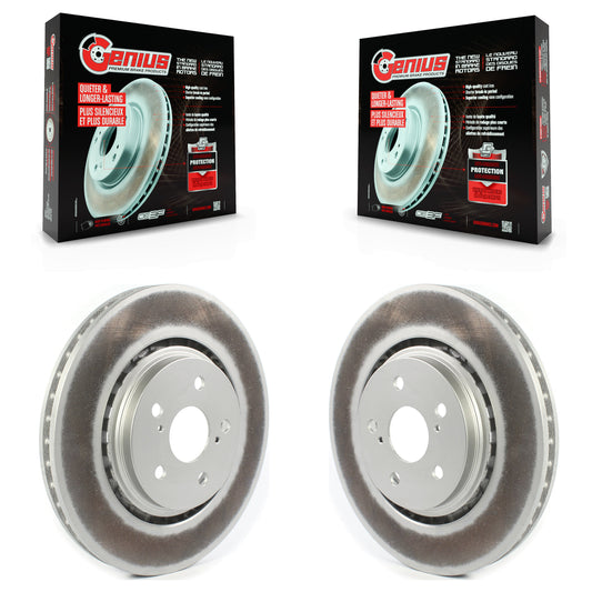 [Avant] Kit de disque (revêtu) de frein pour Lexus RX350 RX450h Toyota RX350L Camry RX450hL Avalon Crown NX250 NX350 NX350h KG-101331