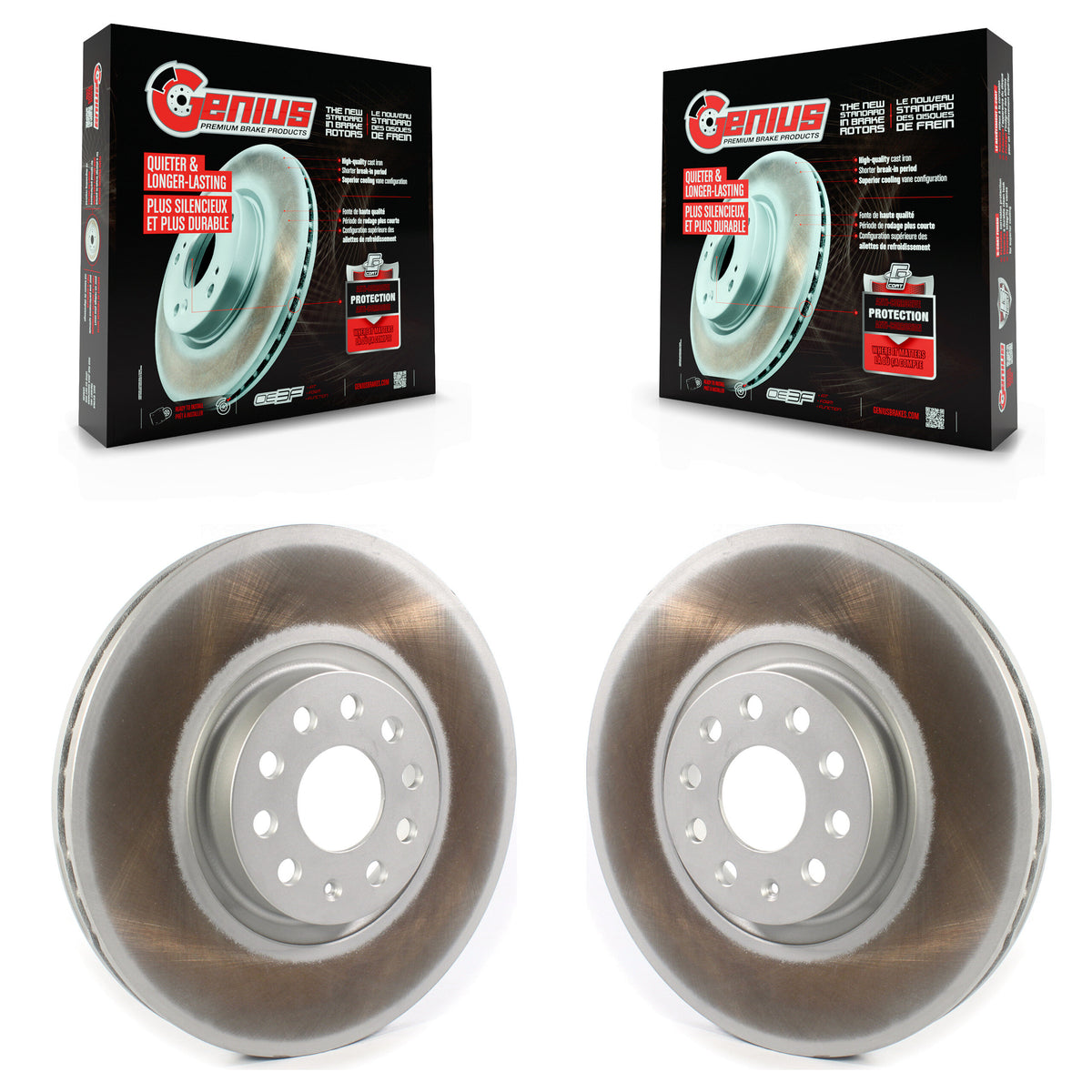 [Avant] Kit de disque (revêtu) de frein pour Volkswagen Atlas Cross Sport KG-101339