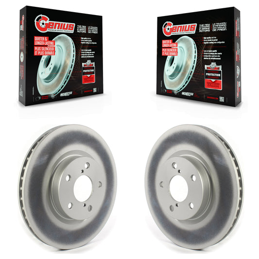 [Avant] Kit de disque (revêtu) de frein pour 2017-2021 Subaru Impreza avec 276mm Diameter Rotor KG-101345