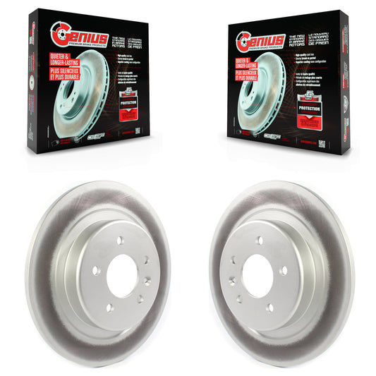 [Arrière] Kit de disque (revêtu) de frein pour 2016-2018 Buick Envision avec 315mm Diameter Rotor KG-101350