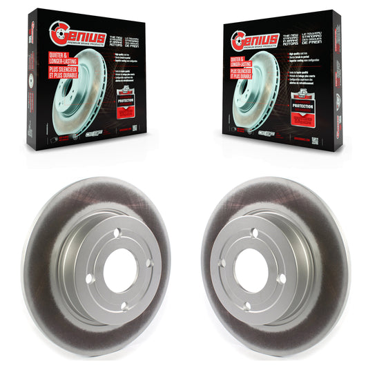 [Arrière] Kit de disque (revêtu) de frein pour 2018-2021 Ford EcoSport FWD KG-101355