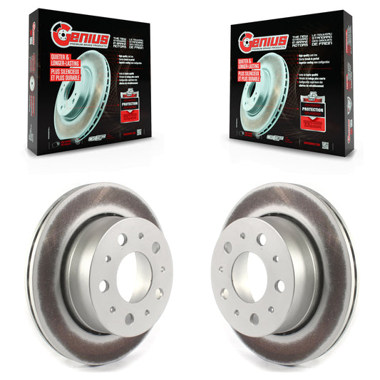 [Arrière] Kit de disque (revêtu) de frein pour Ram ProMaster 1500 2500 3500 KG-101358