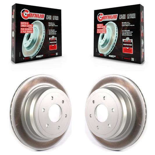 [Arrière] Kit de disque (revêtu) de frein pour 2016-2023 Nissan TITAN XD KG-101364