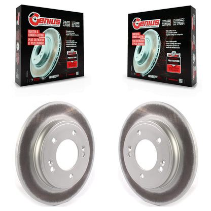 [Arrière] Kit de disque (revêtu) de frein pour Hyundai Elantra Kia Niro Ioniq Forte Veloster KG-101371