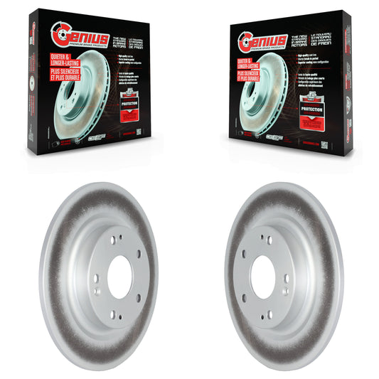 [Arrière] Kit de disque (revêtu) de frein pour 2017-2020 Honda Civic Si KG-101374
