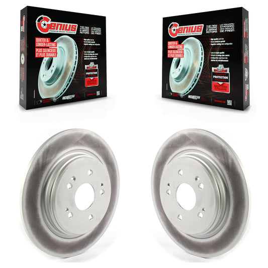 [Arrière] Kit de disque (revêtu) de frein pour 2019-2023 Acura RDX KG-101376