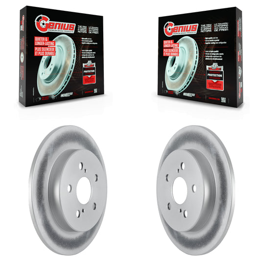 [Arrière] Kit de disque (revêtu) de frein pour Toyota Corolla KG-101378