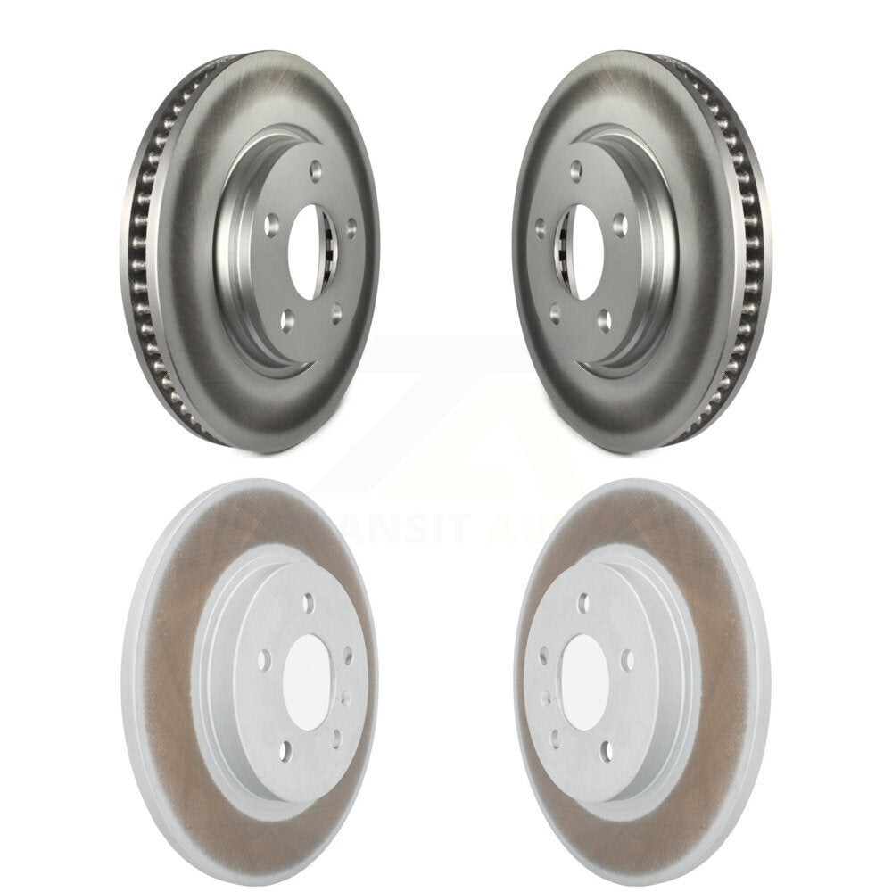 [Avant + Arrière] Kit de disque (revêtu) de frein pour 2005 Chevrolet Uplander Buick Terraza Saturn Relay FWD KG-101380