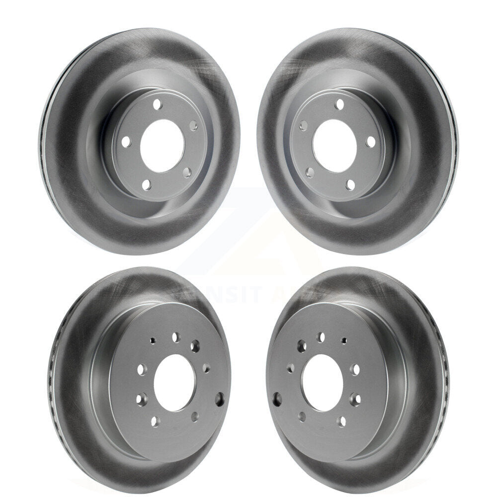 [Avant + Arrière] Kit de disque (revêtu) de frein pour Ford Edge Lincoln MKX KG-101381
