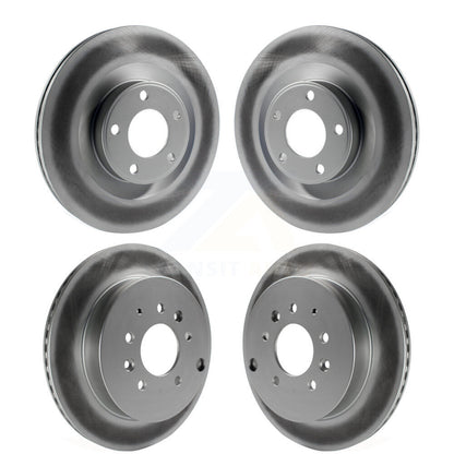[Avant + Arrière] Kit de disque (revêtu) de frein pour Ford Edge Lincoln MKX KG-101381