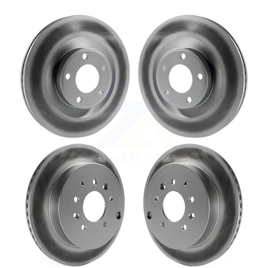 [Avant + Arrière] Kit de disque (revêtu) de frein pour Ford Edge Lincoln MKX KG-101381