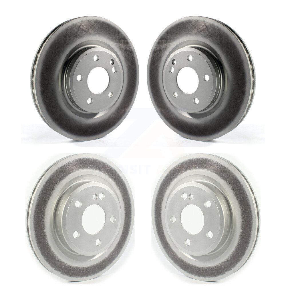 [Avant + Arrière] Kit de disque (revêtu) de frein pour Mercedes-Benz CLA250 GLA250 INFINITI QX30 KG-101382