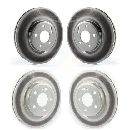 [Avant + Arrière] Kit de disque (revêtu) de frein pour Mercedes-Benz CLA250 GLA250 INFINITI QX30 KG-101382