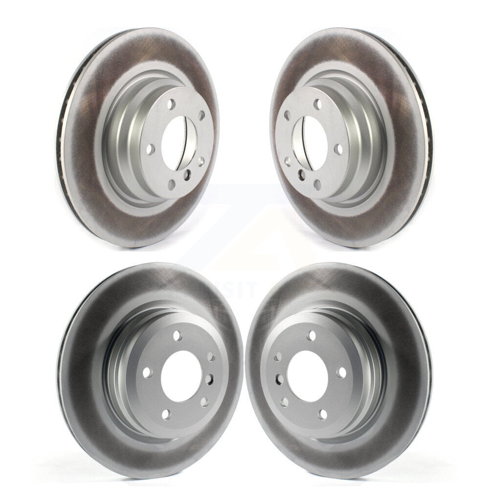[Avant + Arrière] Kit de disque (revêtu) de frein pour BMW 330i 330xi X1 KG-101386