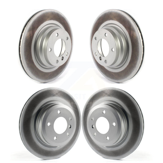 [Avant + Arrière] Kit de disque (revêtu) de frein pour BMW 330i 330xi X1 KG-101386