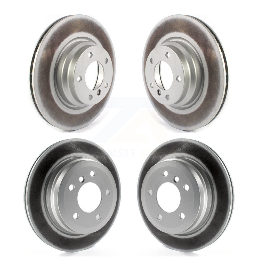 [Avant + Arrière] Kit de disque (revêtu) de frein pour 2012 BMW X1 xDrive28i avec 300mm Diameter Rotor KG-101387 par Genius