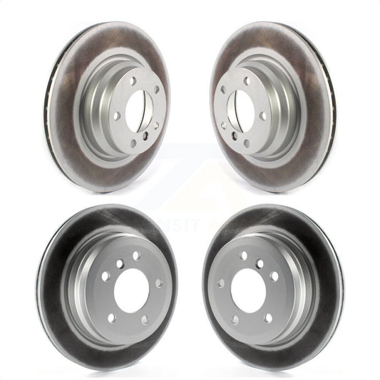 [Avant + Arrière] Kit de disque (revêtu) de frein pour 2012 BMW X1 xDrive28i avec 300mm Diameter Rotor KG-101387 par Genius