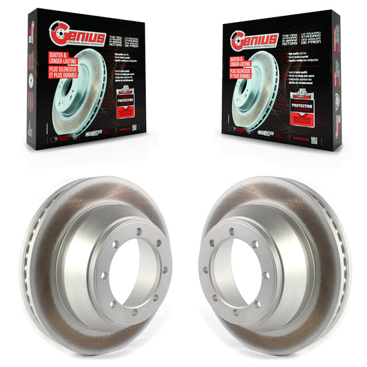 [Arrière] Kit de disque (revêtu) de frein pour Ford E-450 Super Duty KG-101393