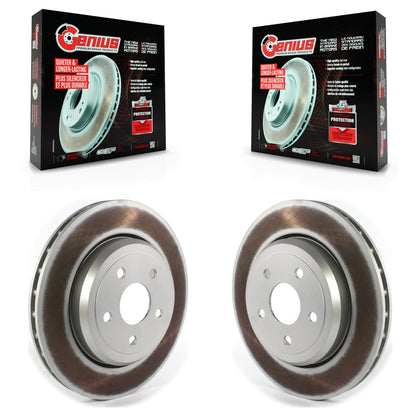 [Arrière] Kit de disque (revêtu) de frein pour Jeep Grand Cherokee Dodge Durango KG-101394