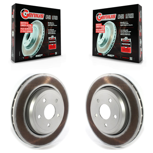 [Arrière] Kit de disque (revêtu) de frein pour Jeep Grand Cherokee Dodge Durango KG-101394