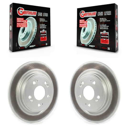 [Arrière] Kit de disque (revêtu) de frein pour 2014-2020 Acura RLX KG-101395